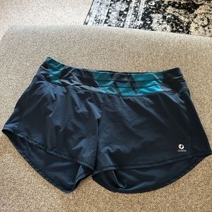 Oiselle running shorts.